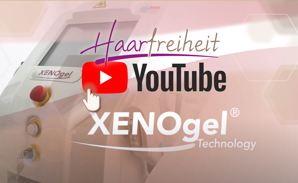 Youtube Link XENOgel Technology Haarentfernung Infovideo